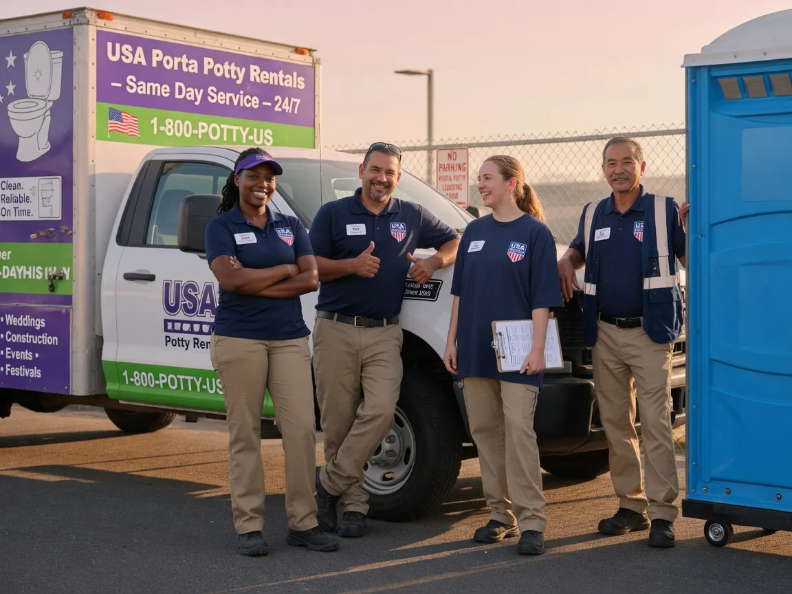 Porta Potty Rental company in Orland, CA