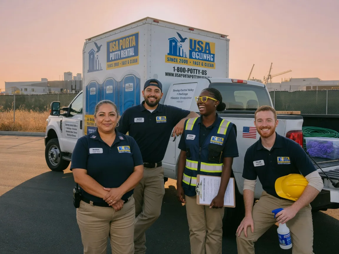 Porta Potty Rental company in Orland, CA